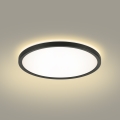 Brilagi - Iluminação de teto para casa de banho LED ULTRA SLIM LED/24W/230V 42x42 cm preto IP54