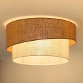 Brilagi - Iluminação de teto SHINE 1xE27/15W/230V diâmetro 50 cm bege/creme