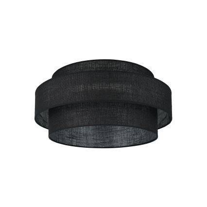 Brilagi - Iluminação de teto SPACE YUTE LED/12W/230V diâmetro 50 cm 3000K/4000K/6400K preto