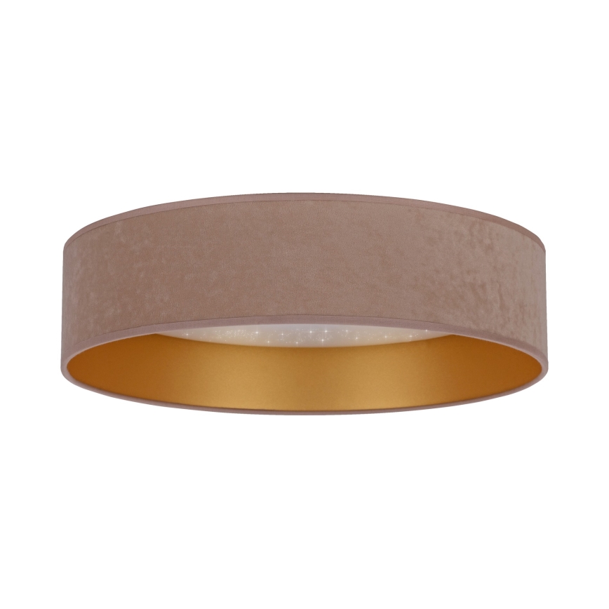 Brilagi - Iluminação de teto VELVET STAR LED/36W/230V d. 55 cm 3000K/4000K/6400K bege/dourado