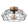 Brilagi - Iluminação de teto WOODY BASKET 1xE27/60W/230V carvalho