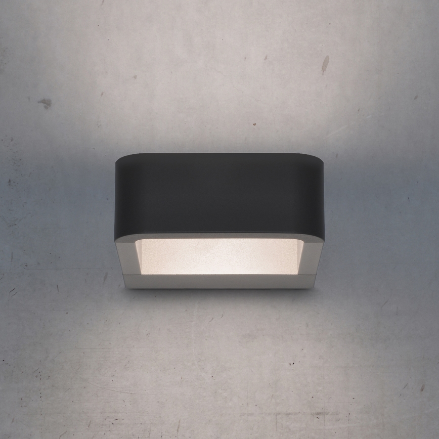 Brilagi - Iluminação de parede exterior LED BARI LED/7W/230V 3000/4000/6000K antracite IP54