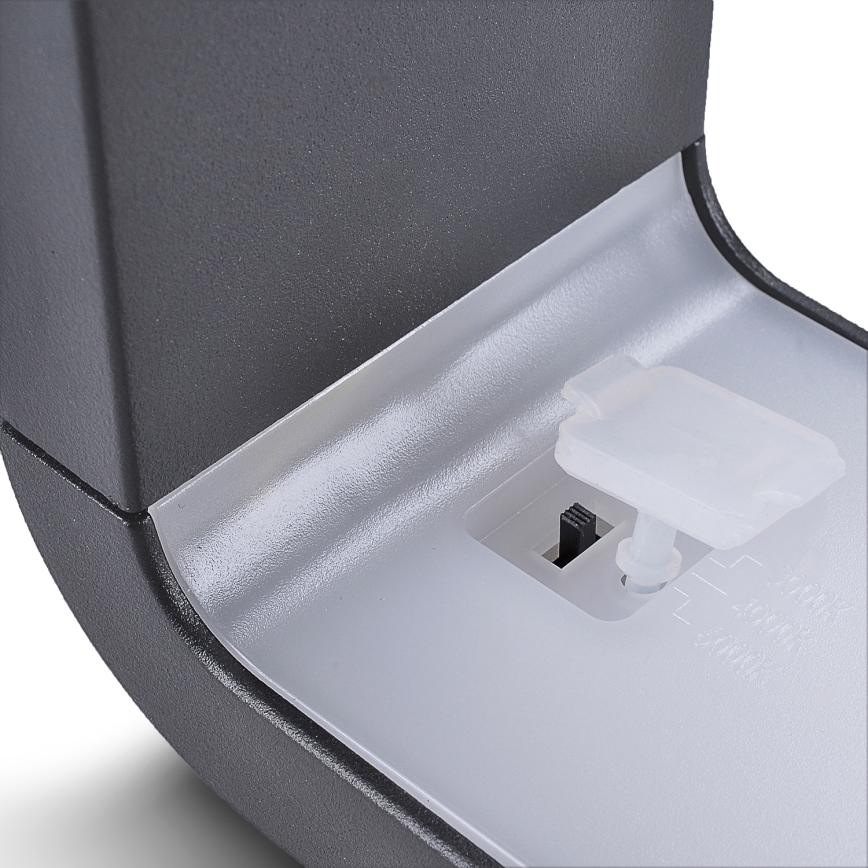 Brilagi - Iluminação de parede exterior LED BARI LED/7W/230V 3000/4000/6000K antracite IP54