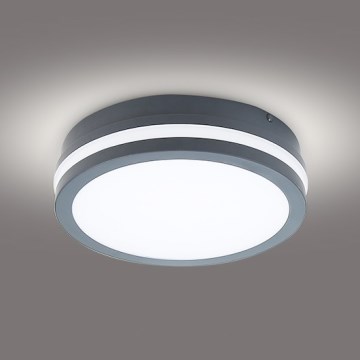 Brilagi - Iluminação exterior LED BENE LED/18W/230V diâmetro 22 cm antracite IP54