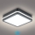 Brilagi - Iluminação exterior LED com sensor BENE LED/18W/230V 22x22 cm antracite IP54