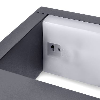 Brilagi - Iluminação de parede exterior LED RAGUSA LED/7W/230V 3000/4000/6000K antracite IP54