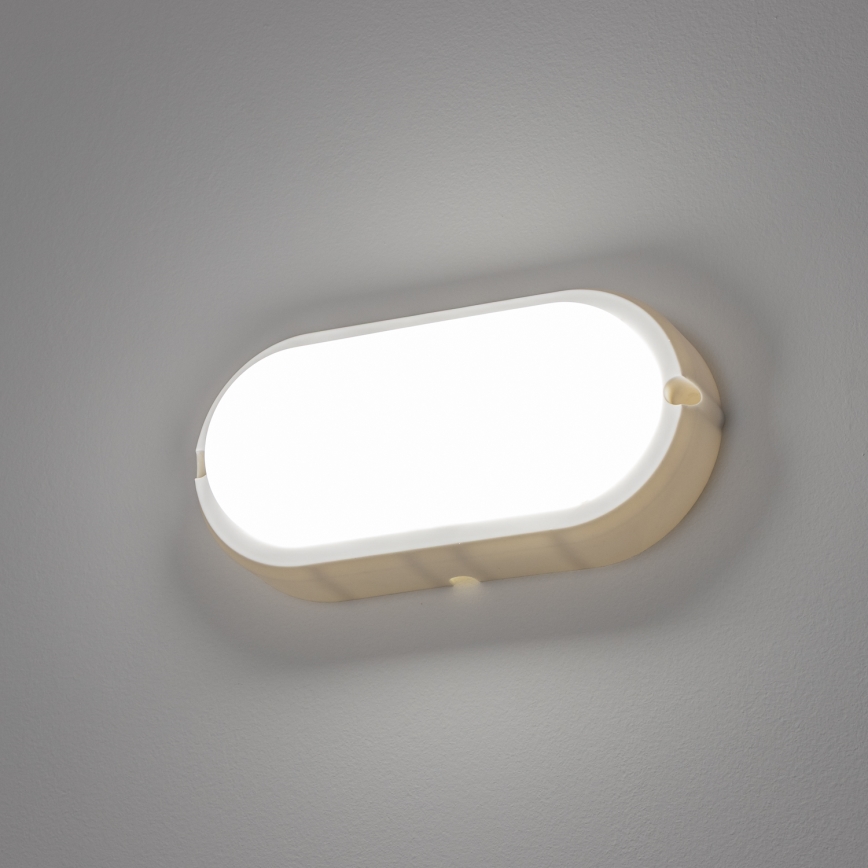 Brilagi - Iluminação industrial de teto LED SIMA LED/12W/230V IP65 branca