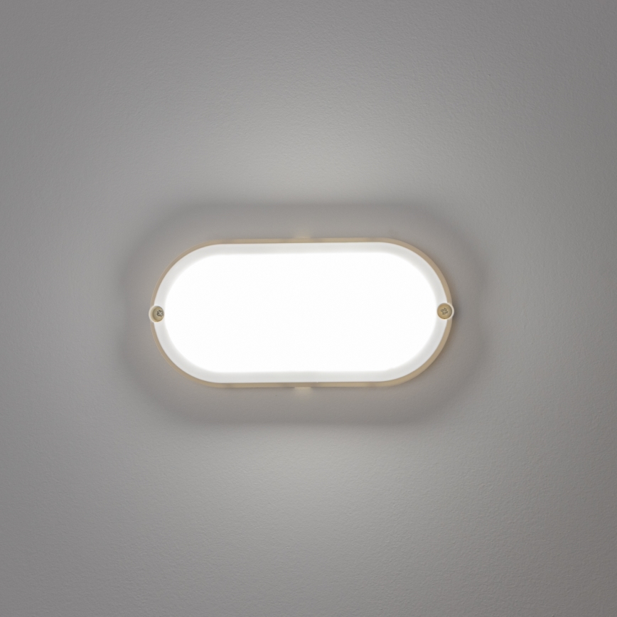 Brilagi - Iluminação industrial de teto LED SIMA LED/12W/230V IP65 branca