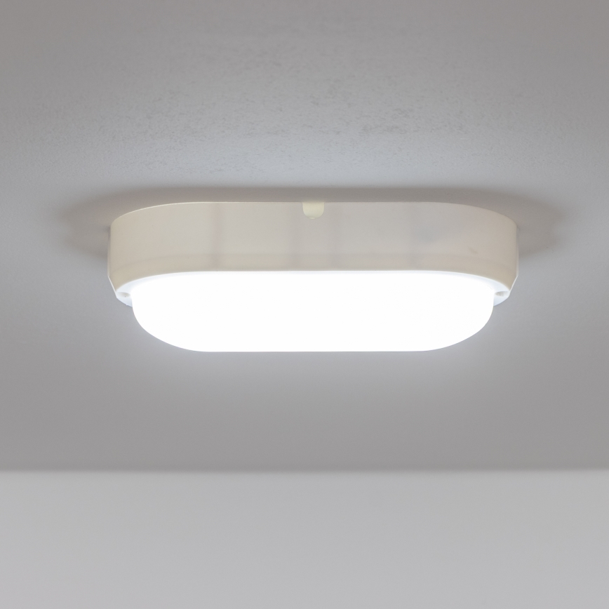 Brilagi - Iluminação industrial de teto LED SIMA LED/12W/230V IP65 branca