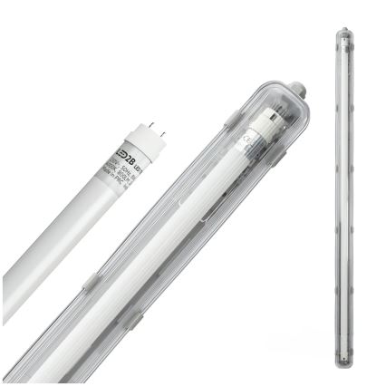 Brilagi - Iluminação industrial fluorescente LED OPTIMA T8 1xG13/18W/230V 4000K IP65 128 cm