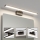Brilagi - Iluminação LED 3 em 1 para espelho de casa de banho VESTRA LED/12W/230V 60 cm IP44 preta