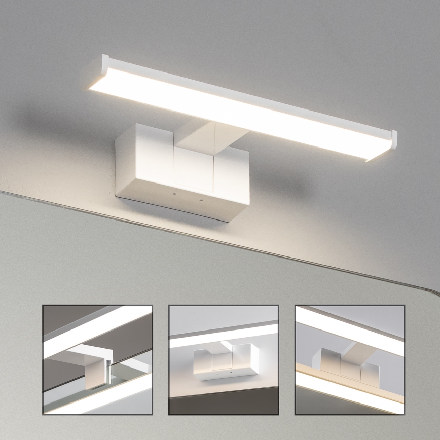 Brilagi - Iluminação LED 3 em 1 para espelho de casa de banho VESTRA LED/6W/230V 30 cm IP44 branco