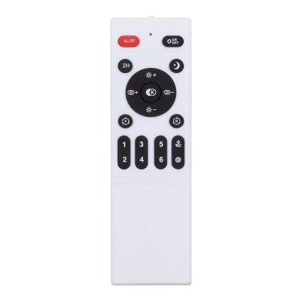 Brilagi - Iluminação de teto LED com regulação e ventoinha LED/30W/230V 3000-6500K preto/carvalho + comando