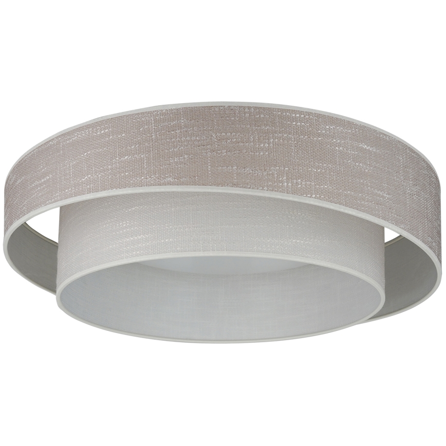 Brilagi - Iluminação de teto LED com regulação DOVER SHINE LED/24W/230V 3000/4000/6500K cinzento/creme + comando