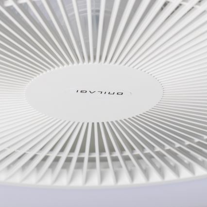 Brilagi - Iluminação LED com regulação e ventoinha AURA LED/38W/230V 3000-6000K branco + controlo remoto