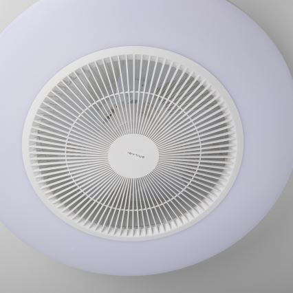 Brilagi - Iluminação LED com regulação e ventoinha AURA LED/38W/230V 3000-6000K branco + controlo remoto