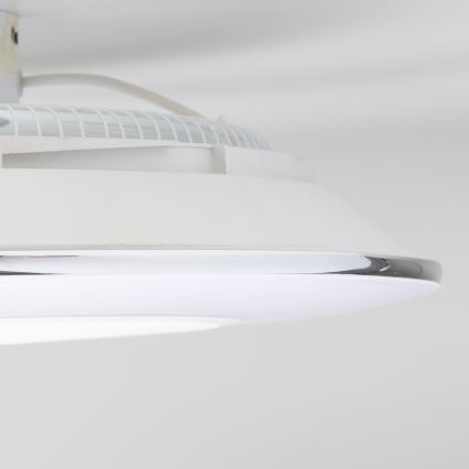 Brilagi - Iluminação LED com regulação e ventoinha AURA LED/38W/230V 3000-6000K branco + controlo remoto
