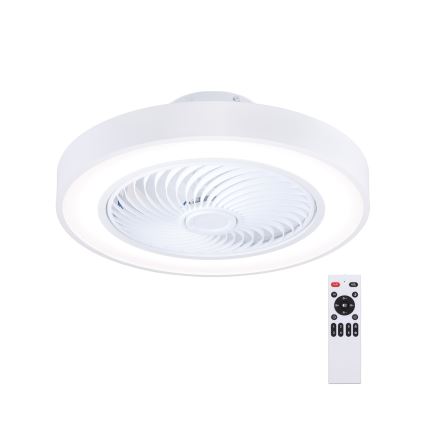 Brilagi - Iluminação de teto LED com regulação e ventoinha LED/30W/230V 3000-6500K branco + comando