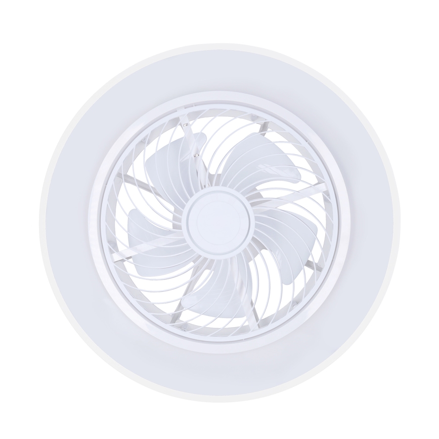 Brilagi - Iluminação de teto LED com regulação e ventoinha LED/30W/230V 3000-6500K branco + comando