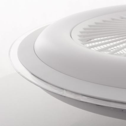 Brilagi - Iluminação LED com regulação e ventoinha RONDA LED/48W/230V 3000-6000K branco + controlo remoto
