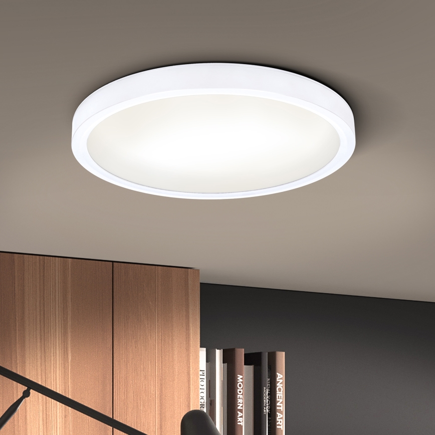 Brilagi - Iluminação de teto LED com regulação ESTELA LED/36W/230V 3000-6500K ø 30 cm branco + comando