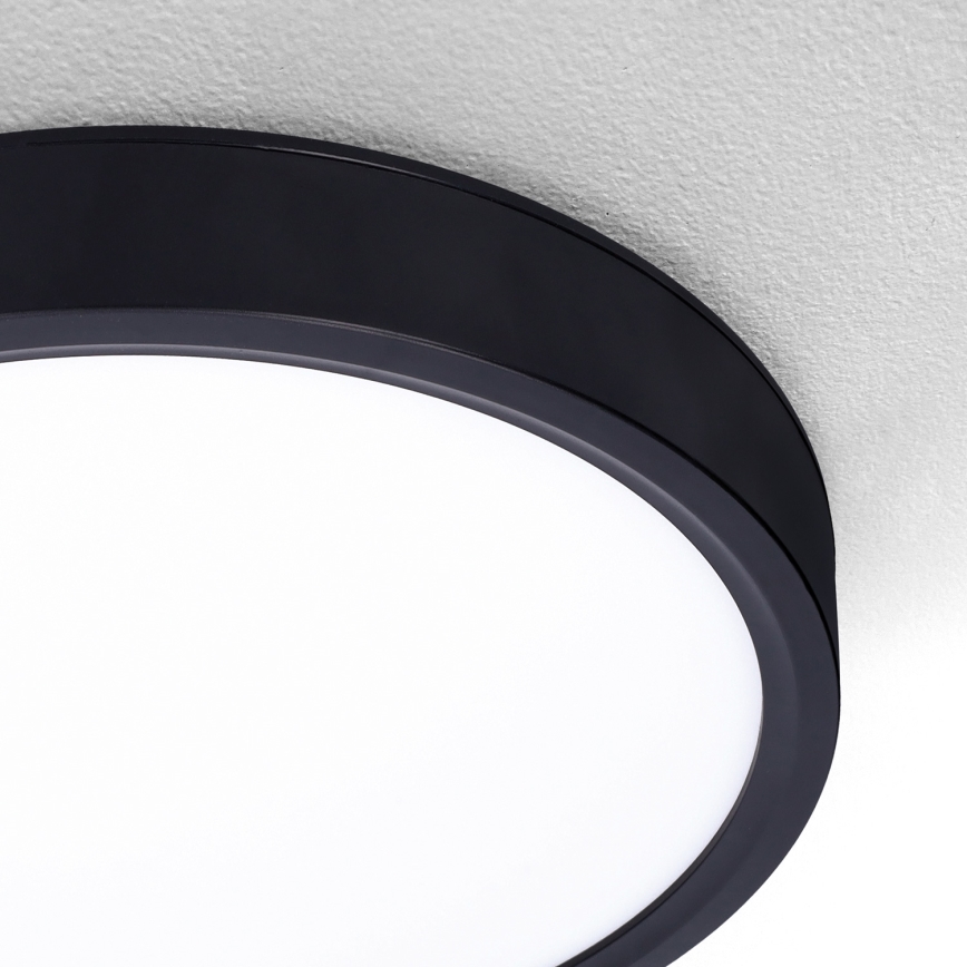 Brilagi - Iluminação de teto LED com regulação ESTELA LED/36W/230V 3000-6500K ø 30 cm preto + comando