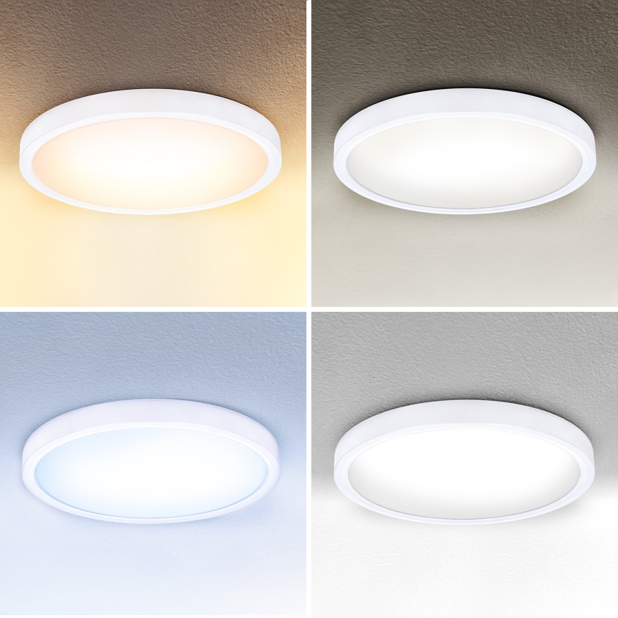Brilagi - Iluminação de teto LED com regulação ESTELA LED/48W/230V 3000-6500K ø 40 cm branco + comando