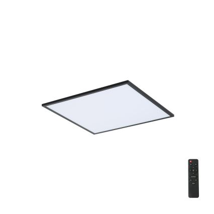 Brilagi - Iluminação de teto LED com regulação SLIMFRAME LED/36W/230V 45x45 cm 3000-6000K preto + comando
