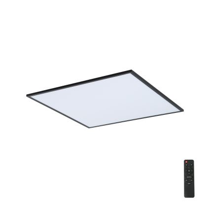 Brilagi - Iluminação de teto LED com regulação SLIMFRAME LED/58W/230V 60x60 cm 3000-6000K preto + comando