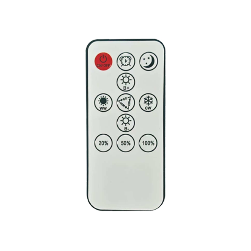 Brilagi - Iluminação de teto LED com regulação ULTRA SLIM LED/18W/230V 2700-6500K 30x30 cm branco + comando