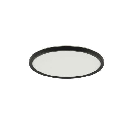 Brilagi - Iluminação de teto LED com regulação ULTRA SLIM LED/18W/230V 2700-6500K diâmetro 30 cm preto + comando