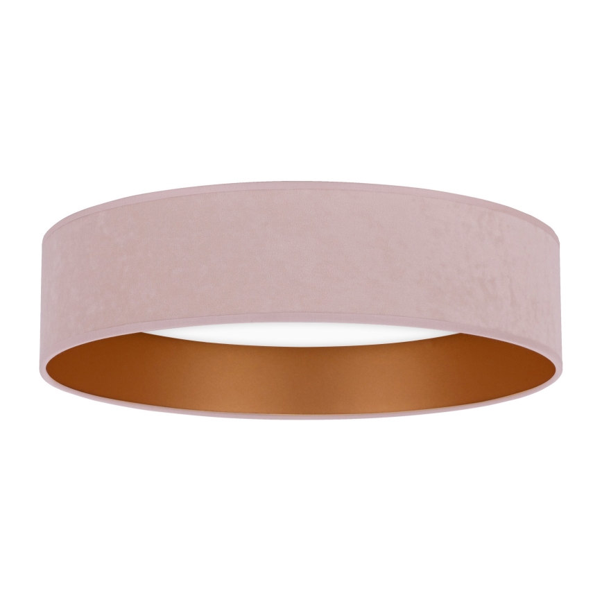 Brilagi - Iluminação de teto LED com regulação VELVET SMART LED/24W/230V d. 45 cm 2700-6500K Wi-Fi Tuya rosa/dourado + controlo remoto