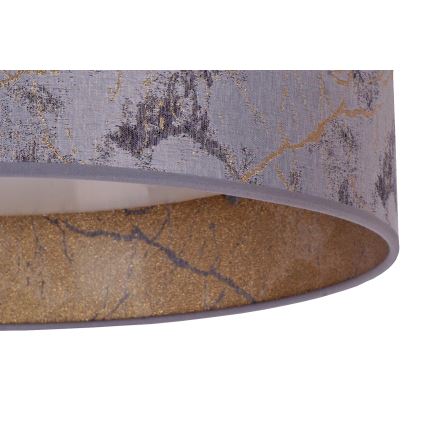 Brilagi - Iluminação de teto LED com regulação VELVET SMART LED/24W/230V d. 45 cm 2700-6500K Wi-Fi Tuya cinzento/dourado + controlo remoto