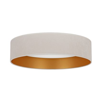 Brilagi - Iluminação de teto LED com regulação VELVET SMART LED/36W/230V d. 55 cm 2700-6500K Wi-Fi Tuya creme/dourado + controlo remoto