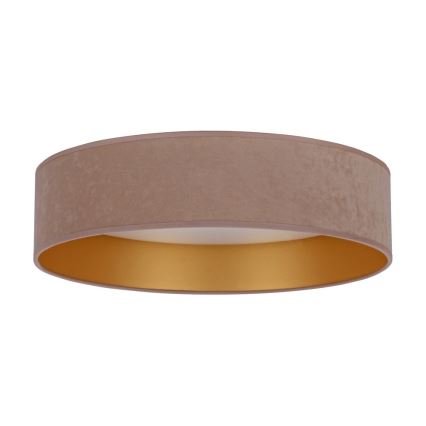 Brilagi - Iluminação de teto LED com regulação VELVET SMART LED/36W/230V d. 55 cm 2700-6500K Wi-Fi Tuya bege/dourado + controlo remoto