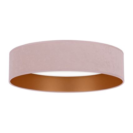 Brilagi - Iluminação de teto LED com regulação VELVET SMART LED/36W/230V d. 55 cm 2700-6500K Wi-Fi Tuya rosa/dourado + controlo remoto