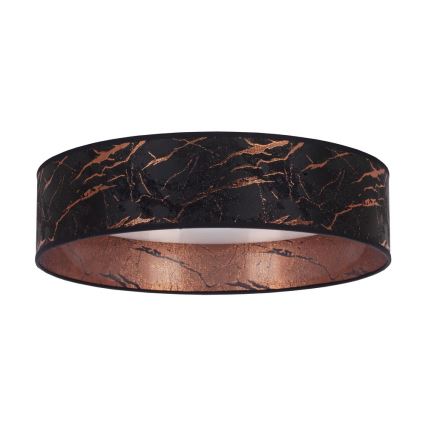 Brilagi - Iluminação de teto LED com regulação VELVET SMART LED/36W/230V d. 55 cm 2700-6500K Wi-Fi Tuya preto/cobre + controlo remoto