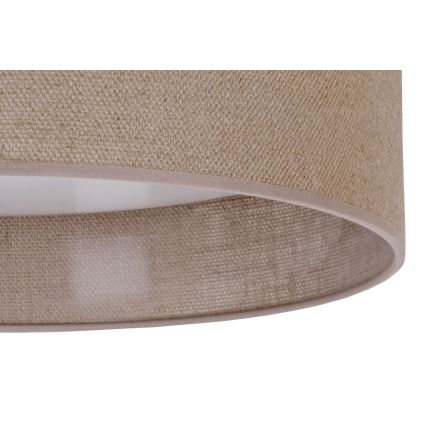 Brilagi - Iluminação de teto LED com regulação VELVET SMART LED/36W/230V d. 55 cm 2700-6500K Wi-Fi Tuya castanho + controlo remoto