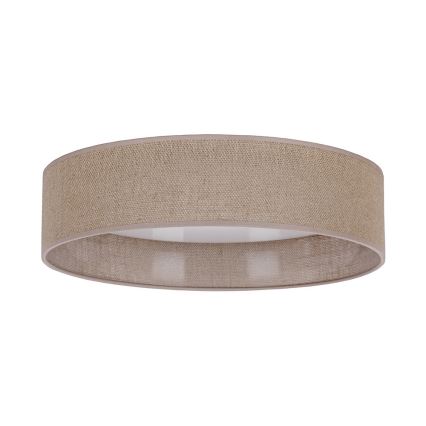 Brilagi - Iluminação de teto LED com regulação VELVET SMART LED/36W/230V d. 55 cm 2700-6500K Wi-Fi Tuya castanho + controlo remoto