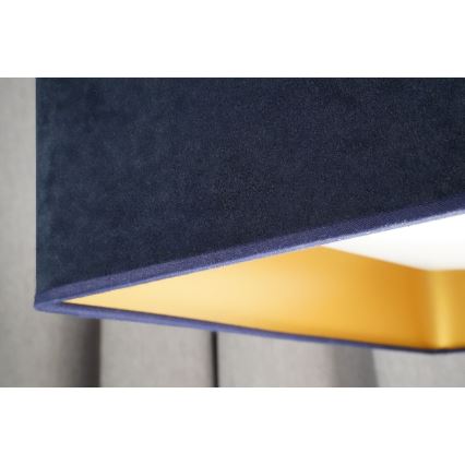 Brilagi - Iluminação de teto LED com regulação VELVET SQUARE LED/24W/230V 3000/4000/6500K + controlo remoto azul escuro