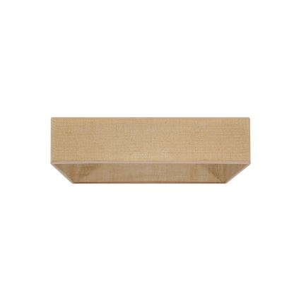 Brilagi - Iluminação de teto LED com regulação VELVET SQUARE LED/24W/230V 3000/4000/6500K + controlo remoto castanho