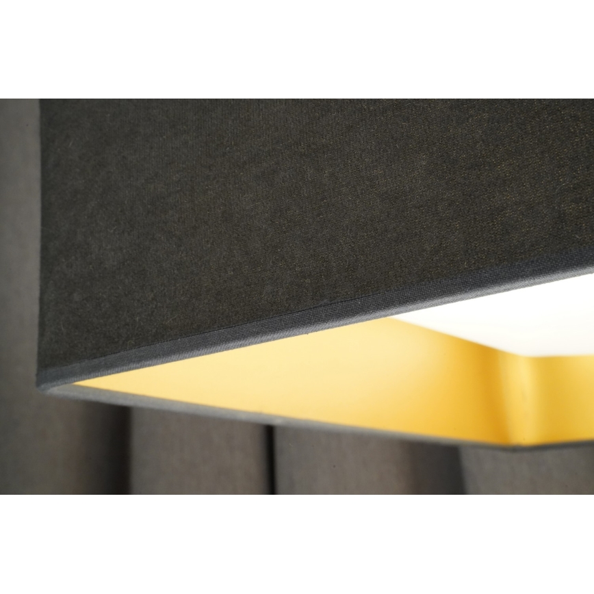 Brilagi - Iluminação de teto LED com regulação VELVET SQUARE LED/24W/230V 3000/4000/6500K + controlo remoto cinzento