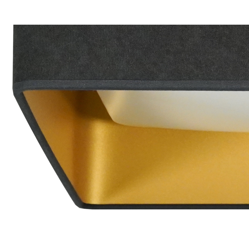 Brilagi - Iluminação de teto LED com regulação VELVET SQUARE LED/24W/230V 3000/4000/6500K + controlo remoto cinzento