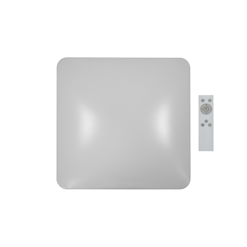 Brilagi - Iluminação de teto LED com regulação VELVET SQUARE LED/24W/230V 3000/4000/6500K + controlo remoto cinzento