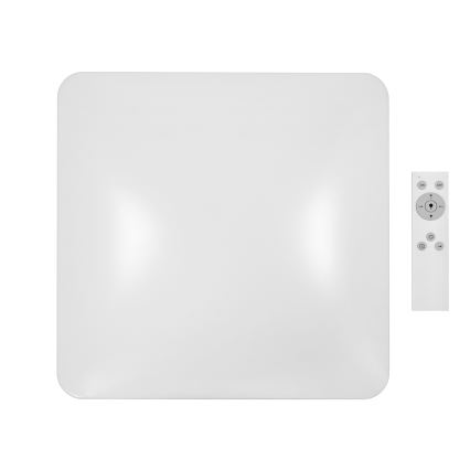 Brilagi - Iluminação de teto LED com regulação VELVET SQUARE LED/24W/230V 3000/4000/6500K + controlo remoto creme