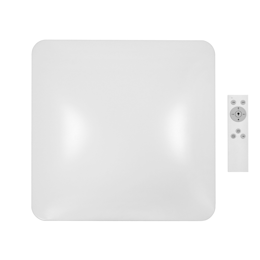 Brilagi - Iluminação de teto LED com regulação VELVET SQUARE LED/24W/230V 3000/4000/6500K + controlo remoto creme