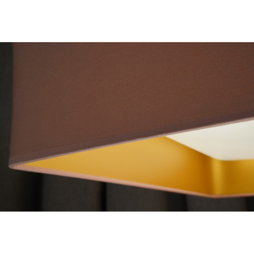 Brilagi - Iluminação de teto LED com regulação VELVET SQUARE LED/24W/230V 3000/4000/6500K + controlo remoto rosa