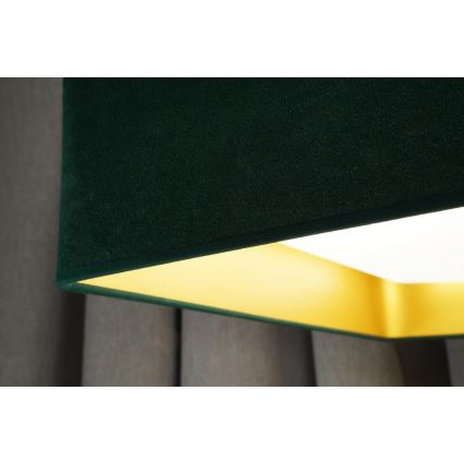 Brilagi - Iluminação de teto LED com regulação VELVET SQUARE SMART LED/36W/230V 2700-6500K Wi-Fi Tuya + controlo remoto verde