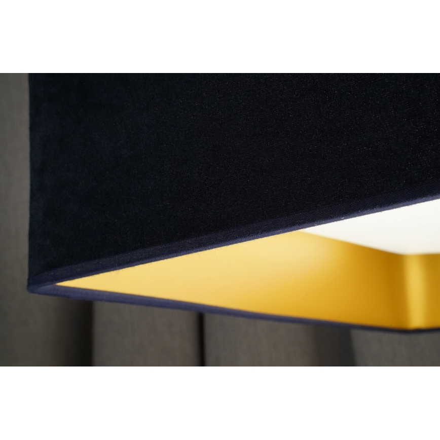 Brilagi - Iluminação de teto LED com regulação VELVET SQUARE SMART LED/36W/230V 2700-6500K Wi-Fi Tuya + controlo remoto azul escuro