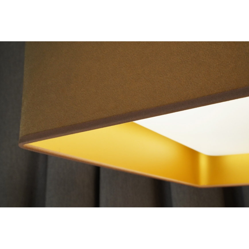 Brilagi - Iluminação de teto LED com regulação VELVET SQUARE SMART LED/36W/230V 2700-6500K Wi-Fi Tuya + controlo remoto bege